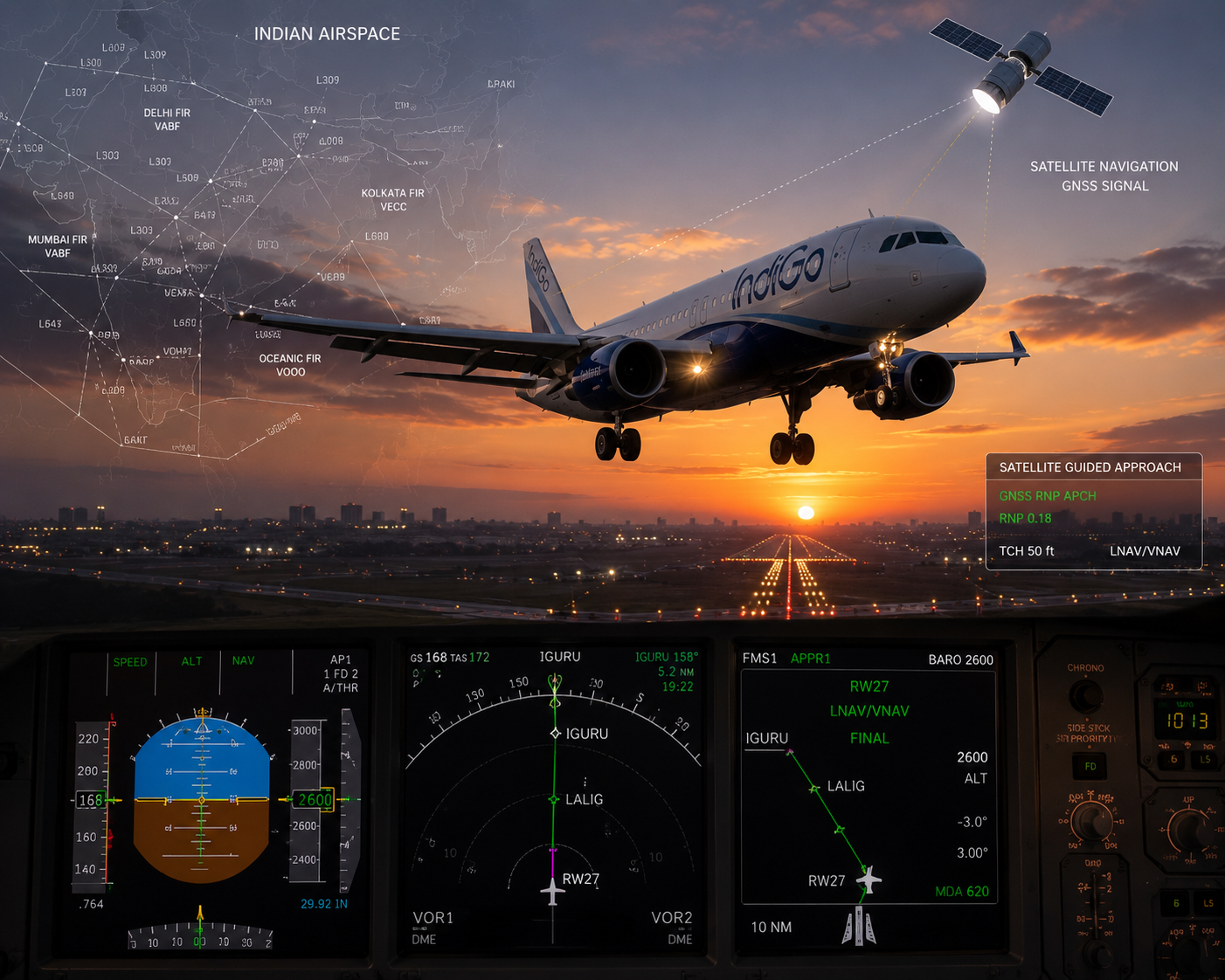 GAGAN Satellite Navigation: A New Era for Indian Aviation